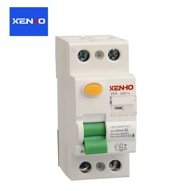 ¿Qué es el RCCB AC tipo 2P y cómo protege su sistema eléctrico?