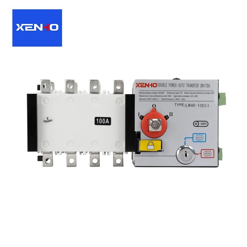 Interruptor de transferencia manual del generador